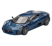 MINI GT MGT00884-BL 1/64 Jaguar C-X75 Blue (Left Handle) Finished Product