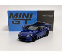 Mini GT Nissan Z Performance 2023 Blue LHD 1:64 Scale MGT00453L