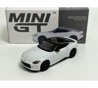 Mini GT Nissan Z Performance 2023 Everest White LHD 1:64 Scale Mini GT MGT00599L