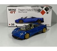 Mini GT Pagani Huayra Roadster Blue Francia RHD 1:64 MiniGT MGT00038R