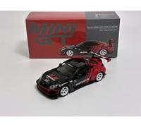 Mini GT Toyota GR86 HKS Type R ADVAN RHD 1:64 Scale Mini GT MGT00956R