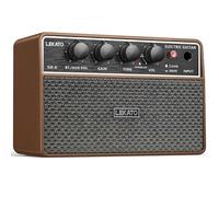 Mini Guitar Amp, LEKATO 10W Portable Guitar Amplifier with Clean/Overdrive Channels, Bluetooth, Headphone Output & 6-Hour Battery, for Home Practice and Music Party