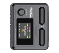 Mini Guitar Amp Pedal 100 Effects LCD Screen Portable(black) | Over 100 built-in effects, LCD screen display, precise customization, fits in pocket, for ideal for travel
