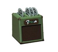 Mini Guitar Amp Pick Holder, 3D Printed Stylish Personalized Pick Display Organizer for Music Guitar Enthusiasts (Green)