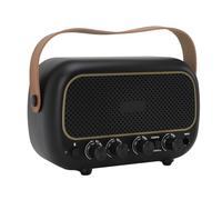Mini Guitar Amplifier Dual Speaker Bluetooth Portable E Guitar Amplifier with Headphone Jack for Daily Exercise