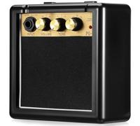 Mini Guitar Amplifier with Fixed Device for Guitar Players Black | Metal and Plastic Build, Sound, Noise Reduction, Portable Compact Design