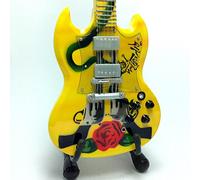 Mini guitar collection natural wood - Guns N' Roses - Slash - Smoking Guns