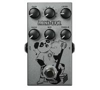Mini Guitar Effect Pedal, M VAVE DC9V 9 Tones 3 Band Effect Pedal Sound 1/4in Mono Input Output, Grey