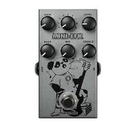 Mini Guitar Effect Pedal Metal Design 9 Tones 3 Band EQ Adjustment Overdrive Distortion Boost Electric Guitar Sound Pedal for Rock Metal Musicians