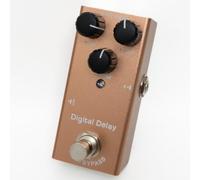 Mini Guitar Effects Pedal True Bypass, Vintage Overdrive, Distortion, Analog & Digital Delay, Classic Chorus, Phaser, Tremolo - Compact Portable Pedalboard for Electric Guitar (08-Digital Delay)