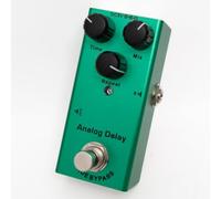 Mini Guitar Effects Pedal True Bypass, Vintage Overdrive, Distortion, Analog & Digital Delay, Classic Chorus, Phaser, Tremolo - Compact Portable Pedalboard for Electric Guitar (10-Analog Delay)