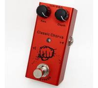 Mini Guitar Effects Pedal True Bypass, Vintage Overdrive, Distortion, Analog & Digital Delay, Classic Chorus, Phaser, Tremolo - Compact Portable Pedalboard for Electric Guitar (05-Classic Chorus)