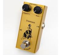 Mini Guitar Effects Pedal True Bypass, Vintage Overdrive, Distortion, Analog & Digital Delay, Classic Chorus, Phaser, Tremolo - Compact Portable Pedalboard for Electric Guitar (09-Tremolo)