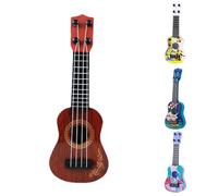 Mini Guitar Kids - String Musical Instrument With Pick | Realistic Simulation Musical Instrument For Toddleŕs & Beginners | Random Color & Pattern, Early Learning Music Toy