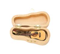 Mini Guitar Model, Elegant and Simple Miniature Guitar, 9.9 Cm High Multi-purpose Glossy Smoothing for the family.