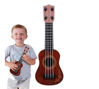 Mini Guitar Toy For Kids - Musical Ukulele Instrument, Beginner Skill Development Kit | Portable Music Play Activity Set with Early Learning Educational Fun Toy for Preschool Children Gift Set