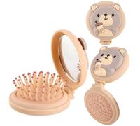 mini hair brush (Beige)