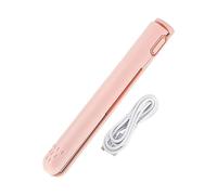 Mini Hair Iron, 2-in-1 Portable Curling Iron and Straightener | High Heat Resistant Nylon Prevent Burns Compact No-Frizz Styling | Tiny Curling - Travel Pack Outdoor Styling