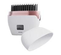 Mini Hair Straightener, Cordless Styling Brush, Anti Scald Design | Compact Portable Tool Enabling Safe Smoothing Curling Straightening Without Heat Damage Anywhere, Ideal Women Girls Long Short