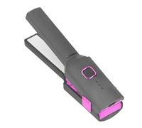 Mini Hair Straightener, Portable Cordless Flat Iron for Travel Use, USB C Rechargeable Small Hair Straightener with Anti Scald and Double Layer Heat