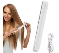 Mini Hair Straightening Tool - 6.7" Pocket Curling Wand, Compact Styling Device | Mobile Performance Solution for Hair Shaping, Bell Styling Freedom Option