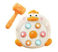 Mini Hammering Board - For 6.3 Inch ABS Animals, Manual Blow Reflection Gadgets | Hand-Eye Coordination Educational Preschool Learning Playset Travel Playroom Playroom P