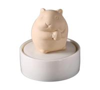 Mini Hamster Small Urn, Urns For Pet Ashes, Handmade Ceramic Souvenir Hamster Urn, Memorial Ashes(A)