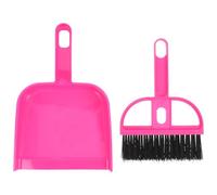 Mini Hand Broom and Dustpan Set for Tabletop Keyboard Cleaning