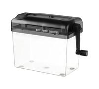 Mini Hand Shredder Portable Manual Shredder Documents Paper Cutting Tool for Home Office Desktop Desktop Stationery, Office Hand Paper Cutter for Paper, Notes, Bills, Portrait, Photos