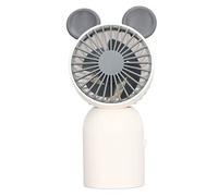 Mini Handheld Fan, Portable Cooling Fan, Cartoon Cute Desktop USB Rechargeable Fan Personal Fan Pocket Fan for Kids, Electric Cooling Fan for Women Girl Travel Office Outdoor