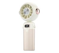 Mini Handheld Fan, Portable Cooling Fan, Rechargeable Hand Fan, Easy To Carry Anywhere, Quiet Motor Ope-ration, 1 Piece, Suitable For Desk Or Stroller Use