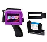 Mini Handheld Inkjet Printer with HD LED Touch Screen - Portable Printer for Production Date, QR Code, Barcode - Free Switching of Fonts and Sizes