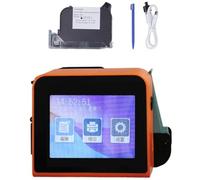 Mini Handheld Printer.Mini Portable Handheld Inkjet Printer with 2.4 Inch Touch Screen Pocket Inkjet Coding Machine.Printing/Barcode/Date/Logo/Batch Series Number etc(Orange)
