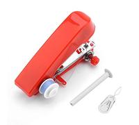 Mini Handheld Sewing Machine Portable Clothes Repair Tool for Fabric & Denim, Emergency Stitcher with Thread Cutter in Travel Kit