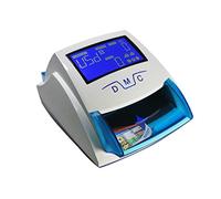 Mini Handy Banknote UV/MG Detecting Machine Fake Euro Notes Money Bill Detector For USD/EUR Cash Detector With Battery(Gris)