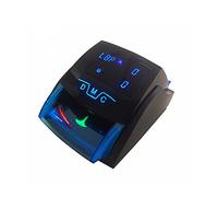 Mini Handy Banknote UV/MG Detecting Machine Fake Euro Notes Money Bill Detector For USD/EUR Cash Detector With Battery(Nero)