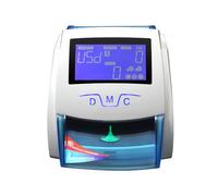 Mini Handy Banknote UV/MG Detecting Machine Fake Euro Notes Money Bill Detector for USD/EUR Cash Dinero with Battery