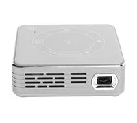 Mini HD Smart Projector, Multifunctional Home Mini WiFi Projector, Portable Cinema Center HD 4K LED Light Home On-Screen Video Projector Support/TF Card/USB (UK Plug)