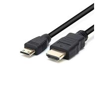 Mini HDMI lead for Fujifilm FinePix S2980 HD Digital Camera - Gold Plated - High Definition Cable - by Dragon Trading®