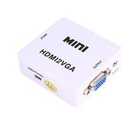 Mini HDMI2VGA Converter 1920x1080@60Hz Audio&Video Converter Digital Signal to VGA Analog For PS3 For XBOX360, Blue-ray DVD, HD Set-Top Boxes