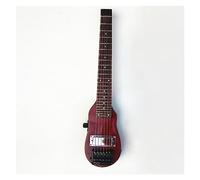 Mini Headless Electric Guitar Rosewood Fingerboard Ash Wood Body 24 Frets Scale Length 490mm Headless Portable Guitar (Color : 02)