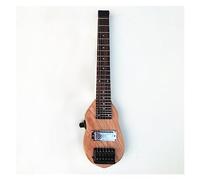 Mini Headless Electric Guitar Rosewood Fingerboard Ash Wood Body 24 Frets Scale Length 490mm Headless Portable Guitar (Color : 01)