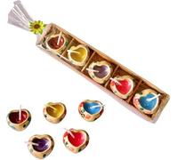 Mini Heart Scented Candle Gift Set for Women, Gifts for Her, Birthday, Valentine's Day, Anniversary, Mother's Day, Christmas