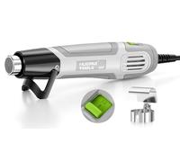 Mini Heat Gun, Huepar Tools 500W Hot Air Gun Dual Temp Setting 350℃ & 500℃, Heat Gun for Crafts with Reflector Nozzle, Heat Gun for Paint Stripping, for Vinyl Wrap, Gift for DIYer, Dad, Mom, Friend