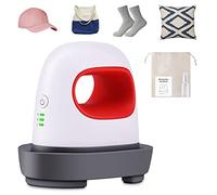 Mini Heat Press Machine, wintfarm Heat Press Machine Small Heating Transfer Press for HTV Iron-on Vinyl Projects T-Shirts Shoes Hats Pillow Crafts, Easy to Use, Red