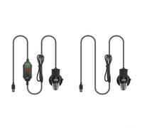 Mini Heating Rod, 10W Super Mini USB Aquarium Heater, Small Adjustable Heater, Fish Tank Heating Rod With External Controller(SC07A-F)