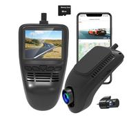 Mini hidden Car Dash Cam Sensor 1440P HD Night Vision Vehicle Drive Auto Video DVR 2.5K Wifi Smart Connect Camera Recorder 24H Parking front and rear camera 1080P video recorder