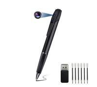 Mini Hidden Pen Camera 1080P HD Spy Camera Pen Portable Pocket Spy Camera Picture Taking and Video Loop Recording Mini Nanny Cam for Home Office Class