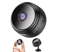 Mini Hidden Spy Camera Wireless 1080P Full HD with Audio, Motion Detection Night Vision Nanny Cam Baby Monitor Indoor Outdoor Security Surveillance Cam, Magnetic Mount, 150° Angle - Requires USB Power