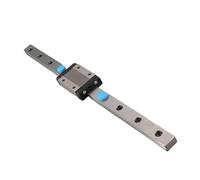 Mini High Accurate Linear Rail Guide with Professional and Technical Rail and Block Miniature Slide Rail Linear Sliding Rail Guide Block (250mm)